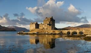 Eilean Donan Castle Scotland on the Isle of Skye route