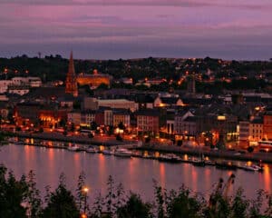 Waterford by night
