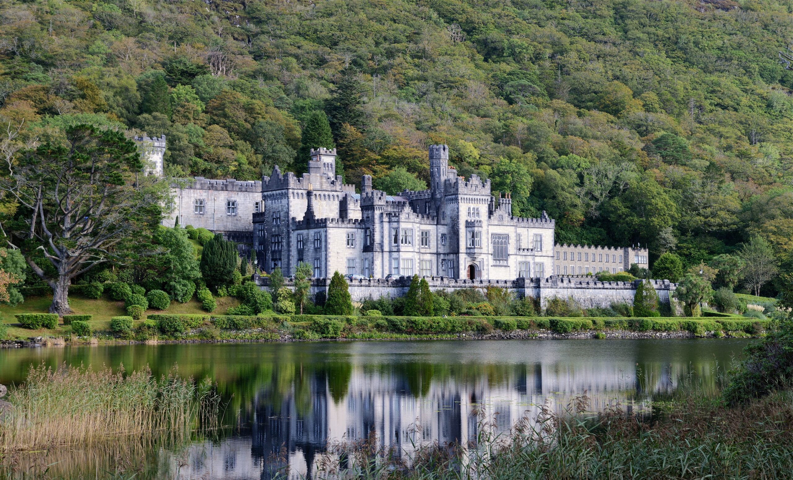Kylemore Abbey in Connemara on a private luxury tour of Ireland